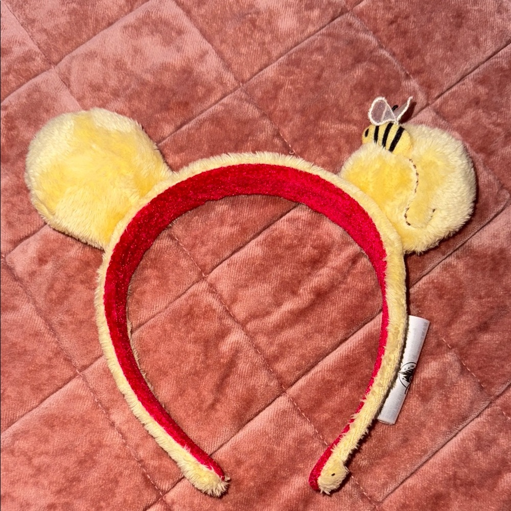 Disney Red and Yellow Winnie the Pooh Headband
